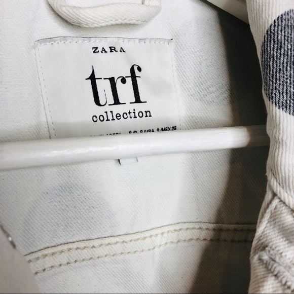 ZARA Dots White Jacket - Picture 7 of 8